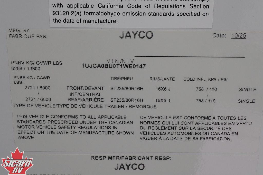 2026 JAYCO EAGLE 335LSTS