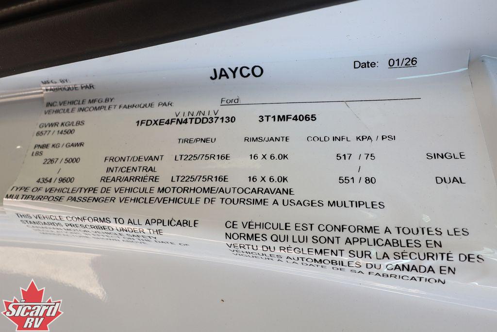 2026 JAYCO GREYHAWK 31F