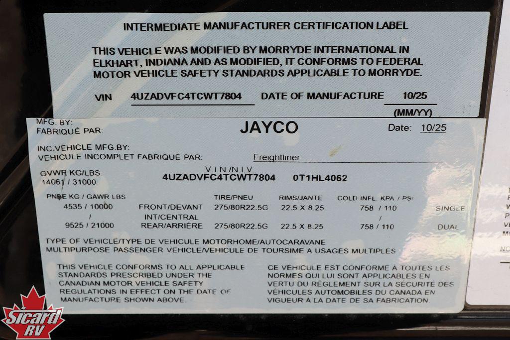 2026 JAYCO SENECA 37L