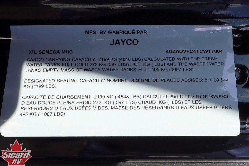 2026 JAYCO SENECA 37L