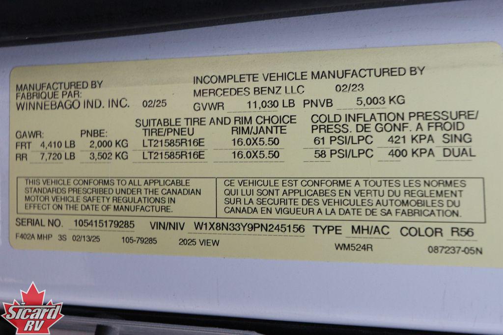 2025 WINNEBAGO VIEW 24R