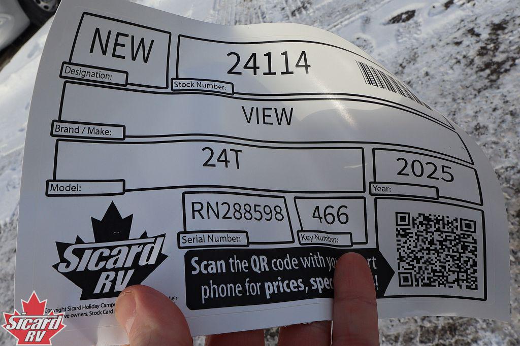 2025 WINNEBAGO VIEW 24T