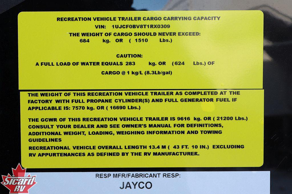 2026 JAYCO PINNACLE 38FBRK