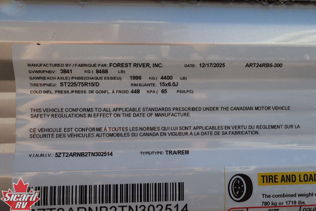 2026 FOREST RIVER AURORA 24RBS