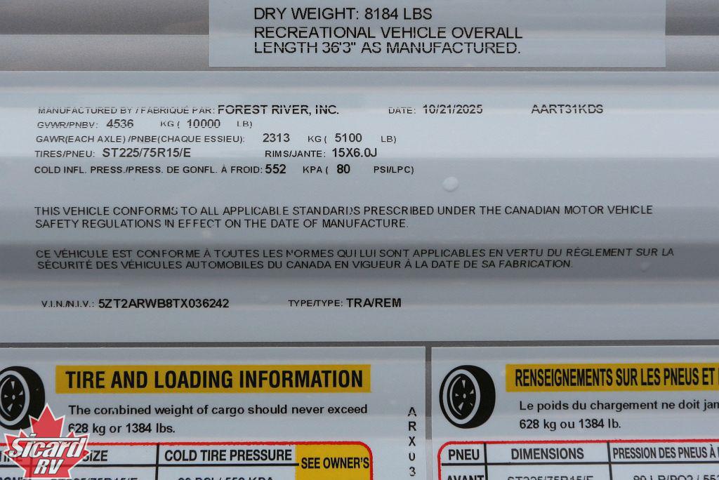 2026 FOREST RIVER AURORA 31KDS