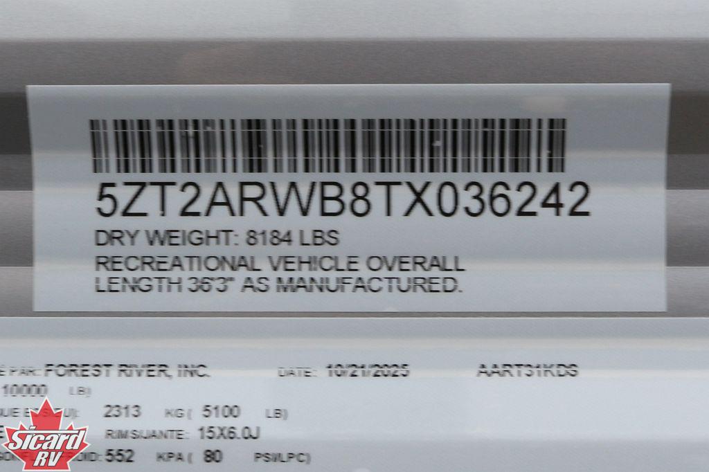 2026 FOREST RIVER AURORA 31KDS