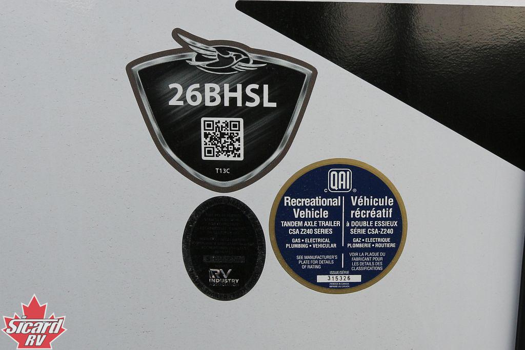 2026 JAYCO JAY FEATHER SL 26BHSL