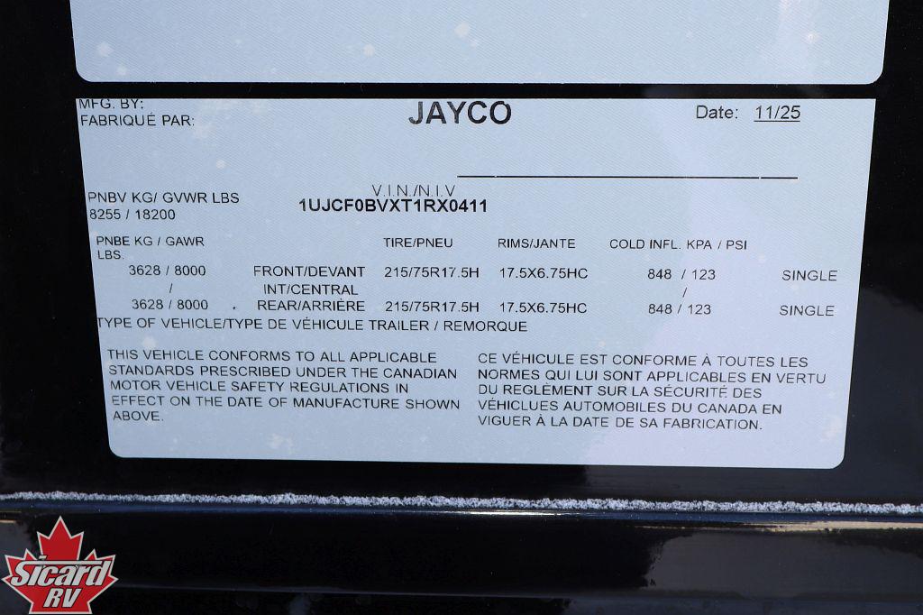 2026 JAYCO PINNACLE 38FBRK