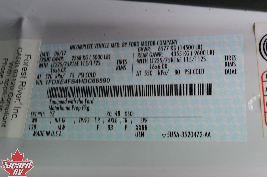 2018 FOREST RIVER SUNSEEKER 2500TS