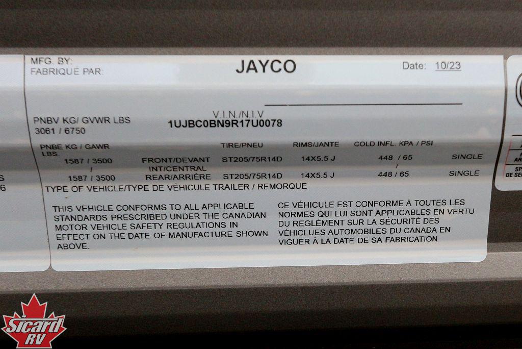 2024 JAYCO JAY FLIGHT 247RBS