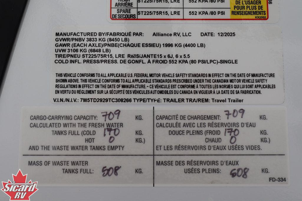 2026 ALLIANCE DELTA 252RL