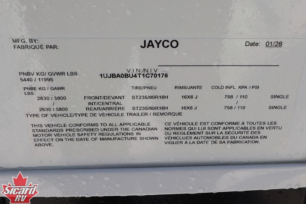 2026 JAYCO EAGLE HT 312BHOK