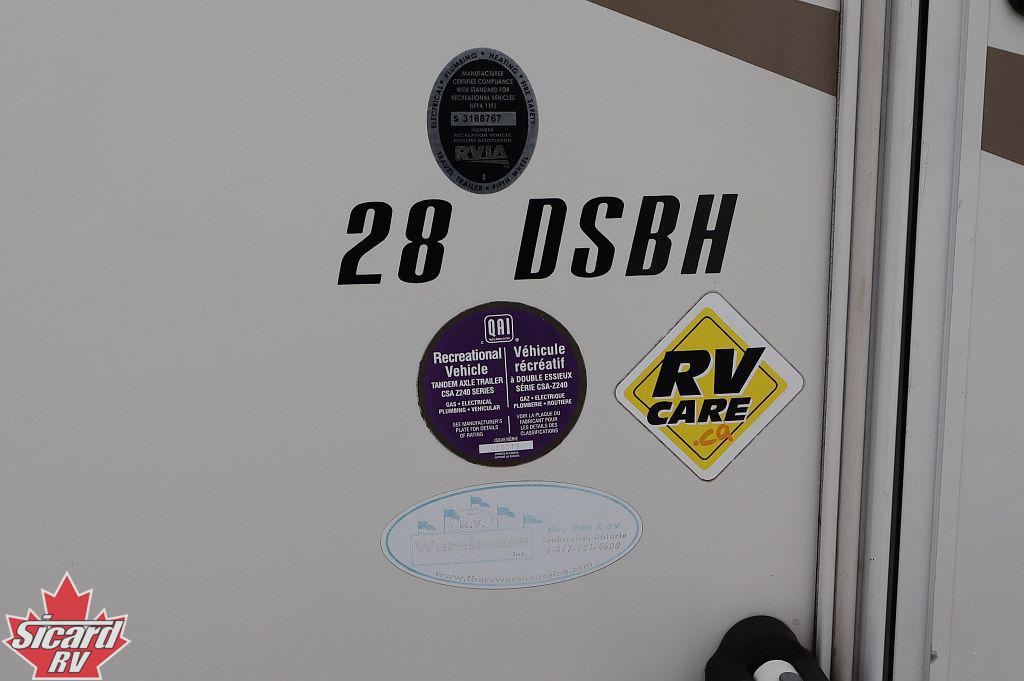 2013 JAYCO WHITE HAWK 28DBSH