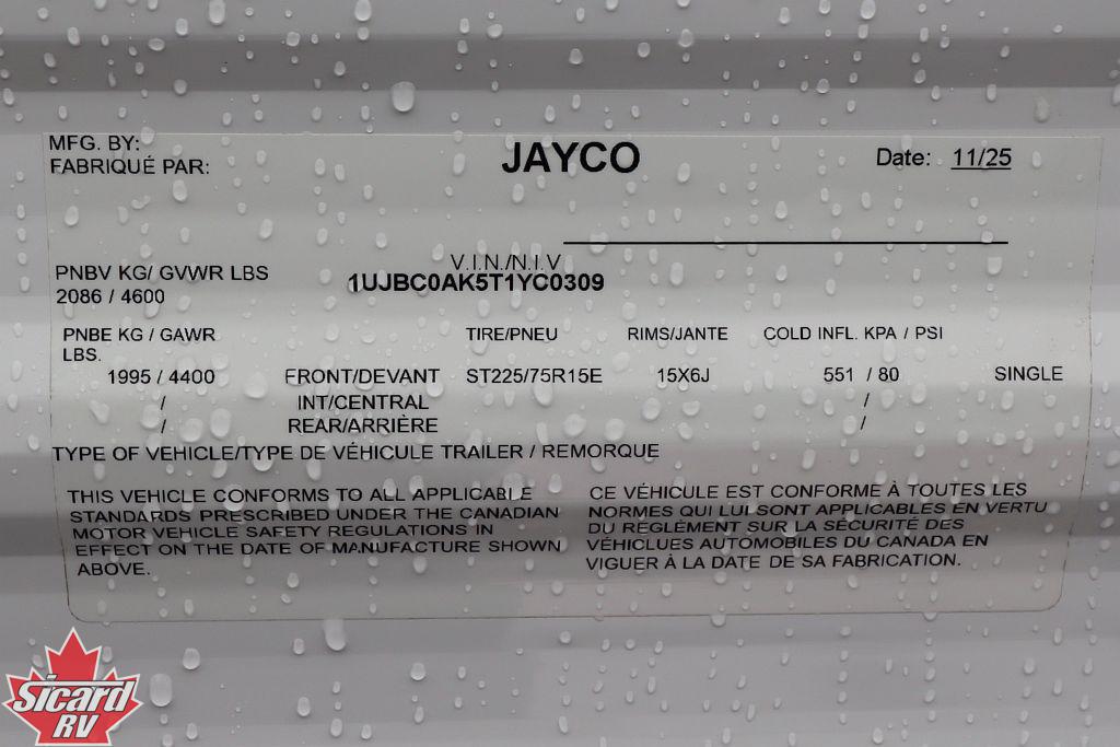 2026 JAYCO JAY FLIGHT SLX 175BH