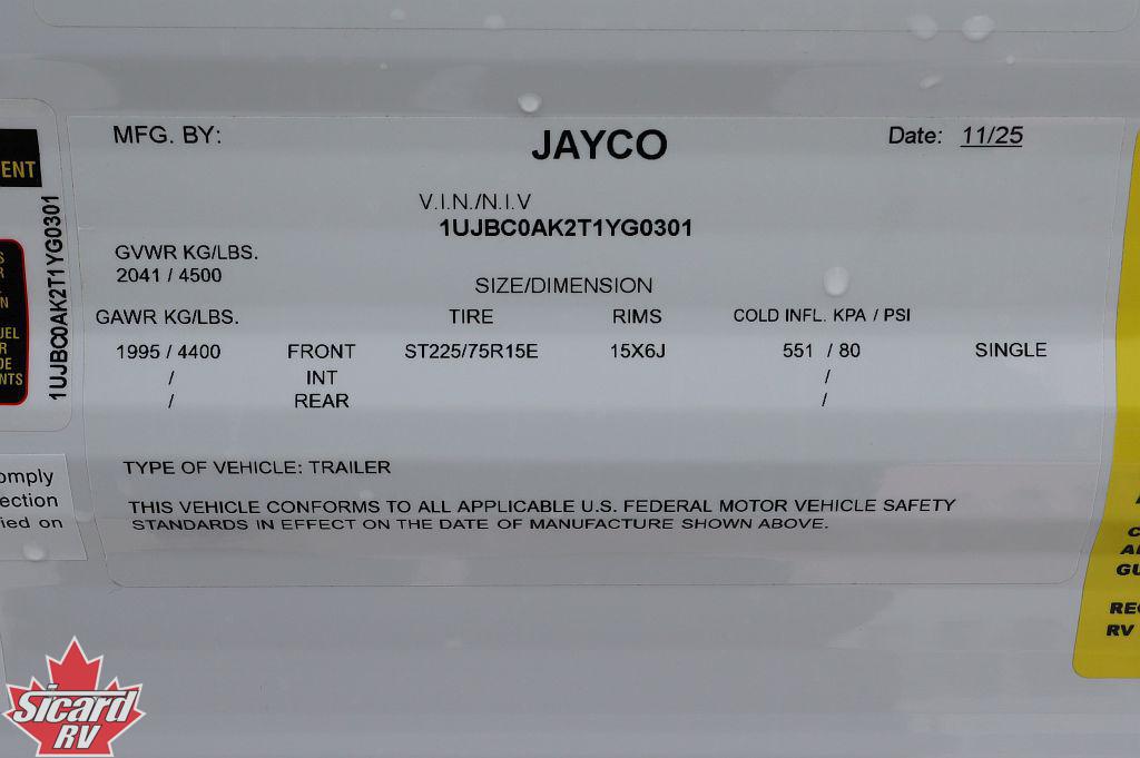 2026 JAYCO JAY FLIGHT SLX 175FQ