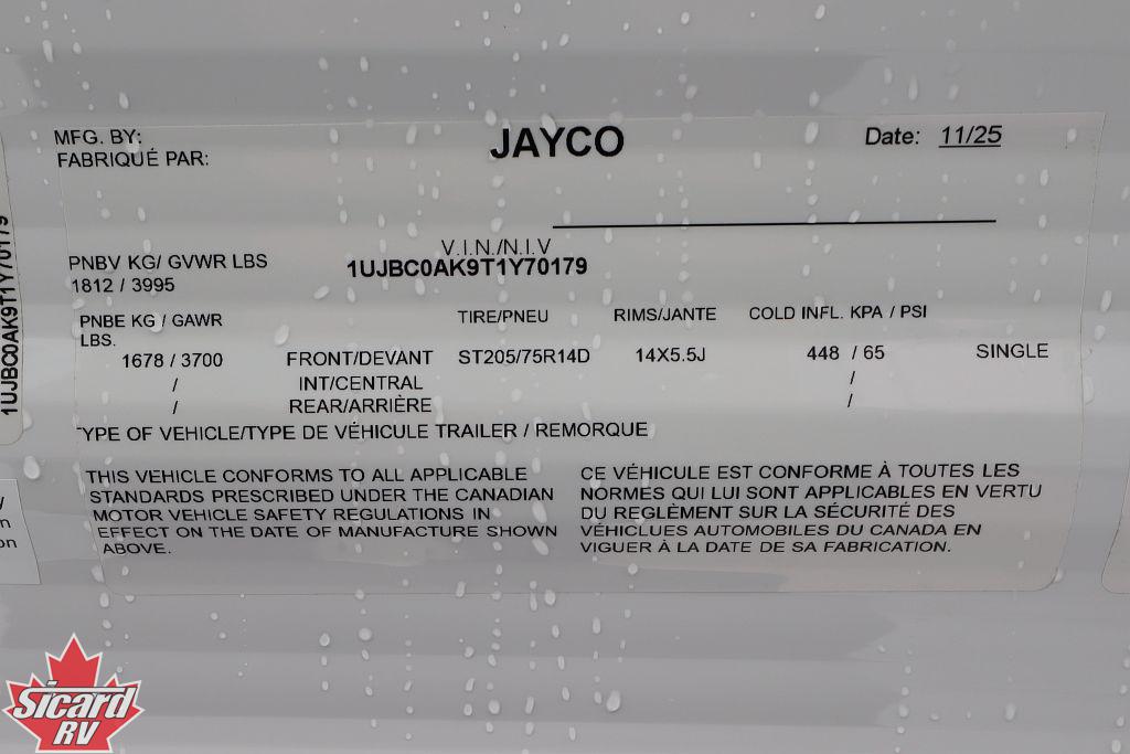 2026 JAYCO JAY FLIGHT SLX 172DB