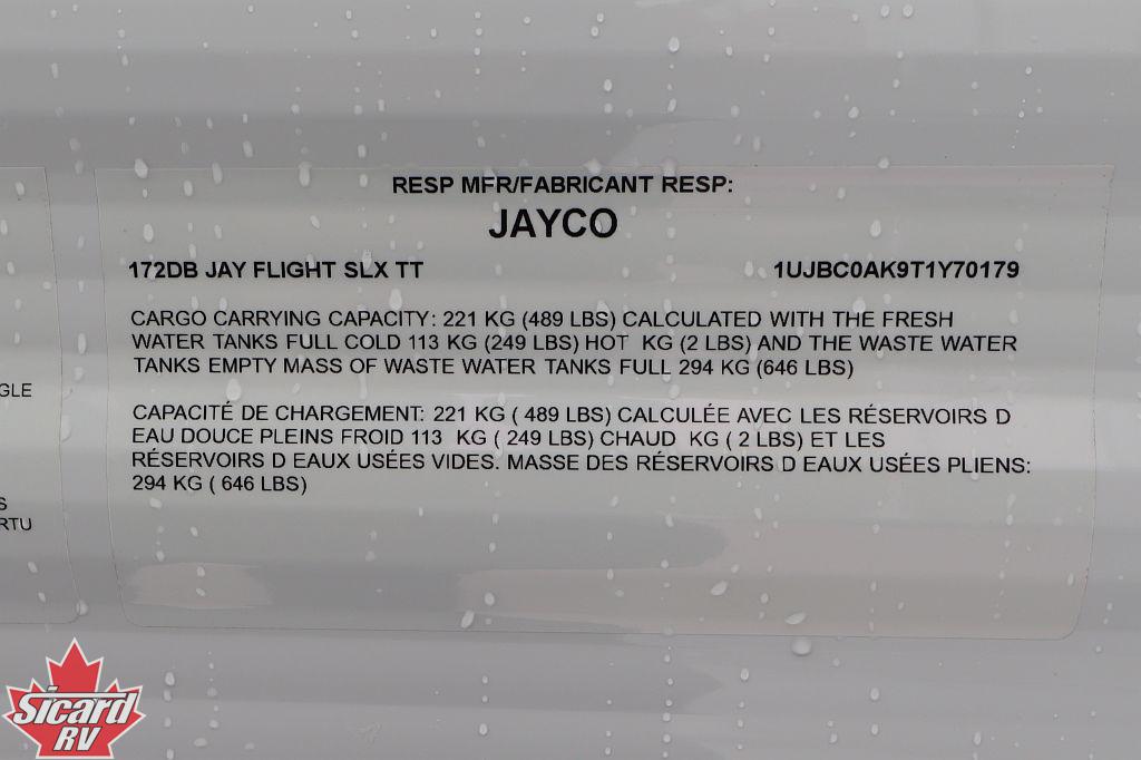2026 JAYCO JAY FLIGHT SLX 172DB
