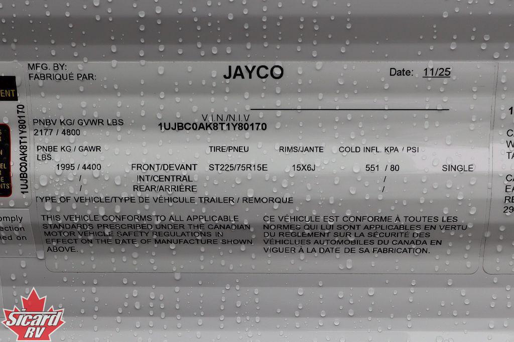 2026 JAYCO JAY FLIGHT SLX 178DBS