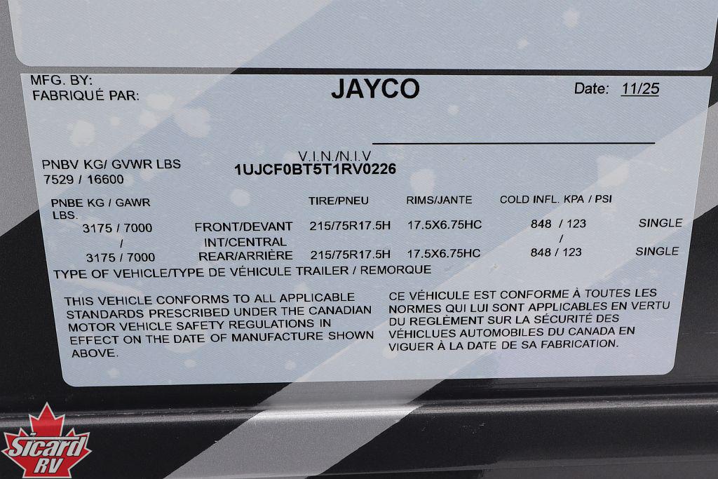 2026 JAYCO PINNACLE 32RLTS