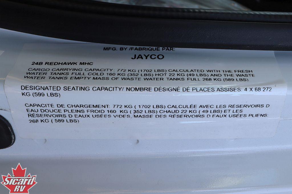 2026 JAYCO REDHAWK 24B