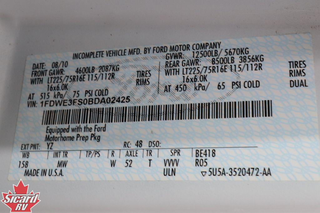 2011 THOR CHATEAU 28A