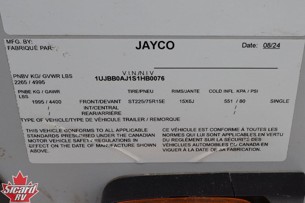 2025 JAYCO JAY FEATHER AIR 16RB