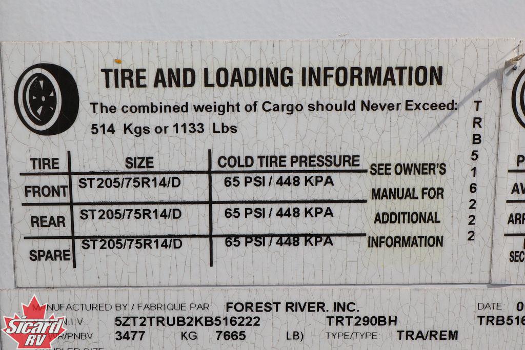 2019 PRIME TIME TRACER 290BH