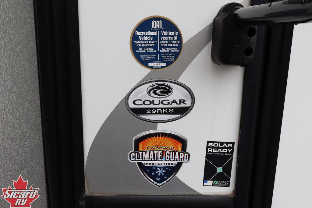 2020 KEYSTONE COUGAR HALF-TON 29RKS