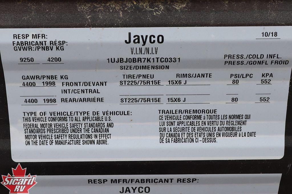 2019 JAYCO JAY FLIGHT 28BHBE