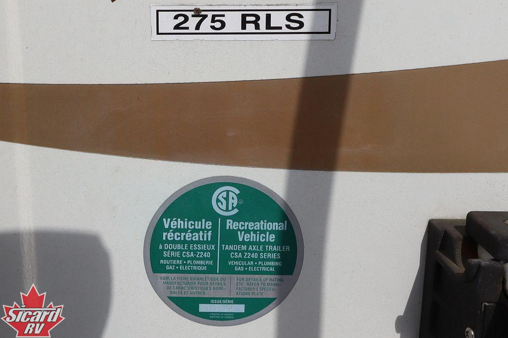 2009 FORESTER WINDCHASER 275RLS