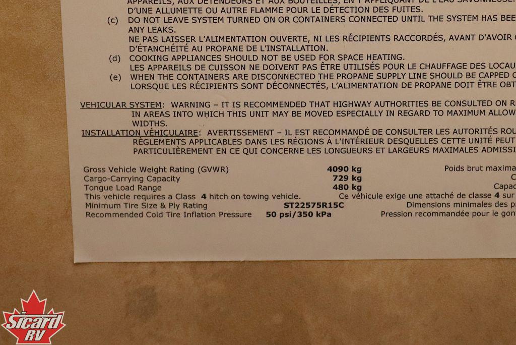 2009 FORESTER WINDCHASER 275RLS