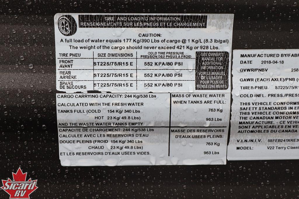 2019 HEARTLAND TERRY CLASSIC V22