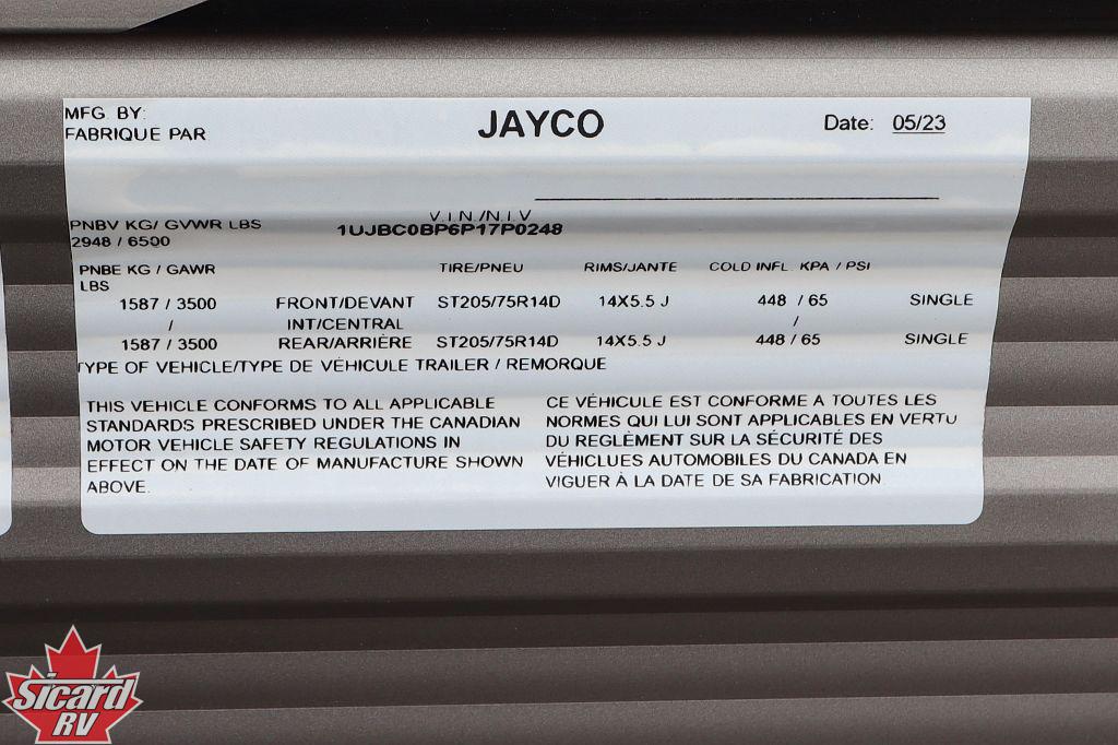 2023 JAYCO JAY FLIGHT 274BH