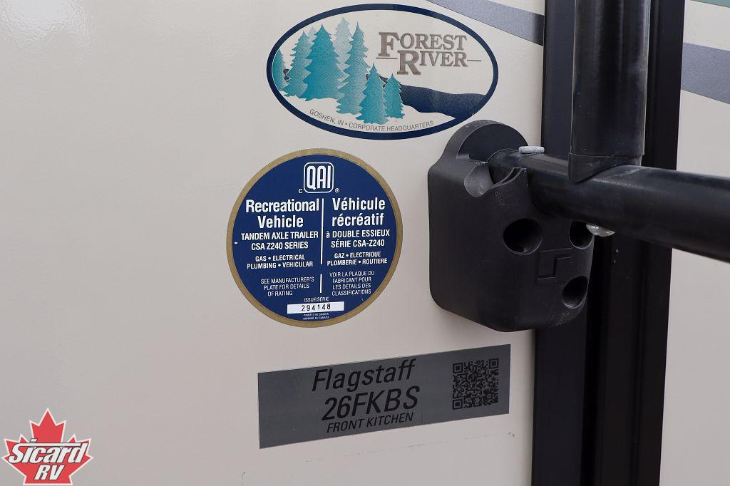 2023 FOREST RIVER FLAGSTAFF SUPER LITE 26FKBS