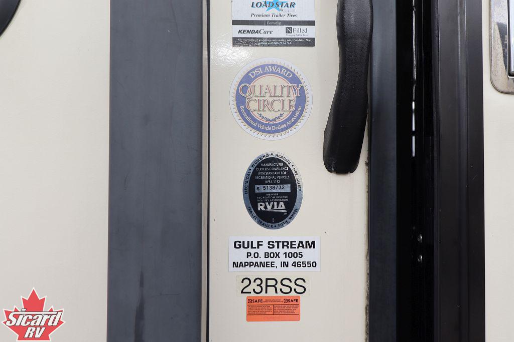 2019 GULFSTREAM VISTA CRUISER 23RSS