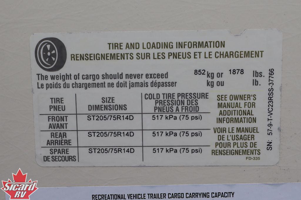 2019 GULFSTREAM VISTA CRUISER 23RSS