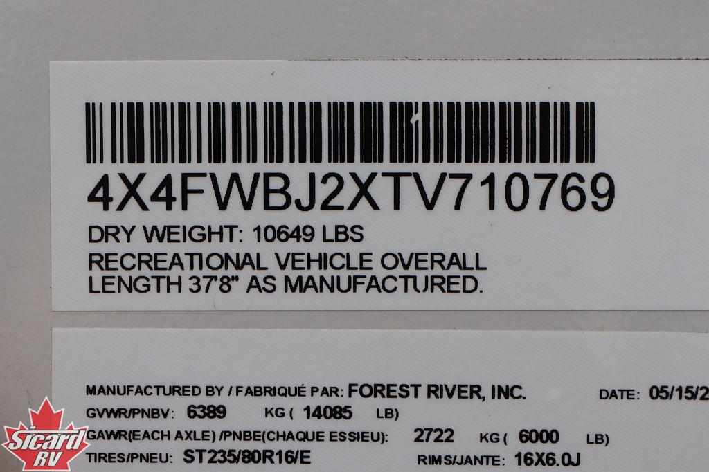 2026 FOREST RIVER WILDWOOD HERITAGE GLEN 325RL