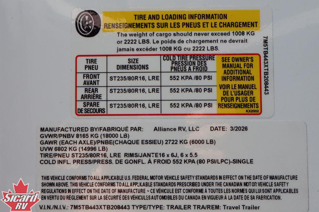 2026 ALLIANCE BENCHMARK 44LFT