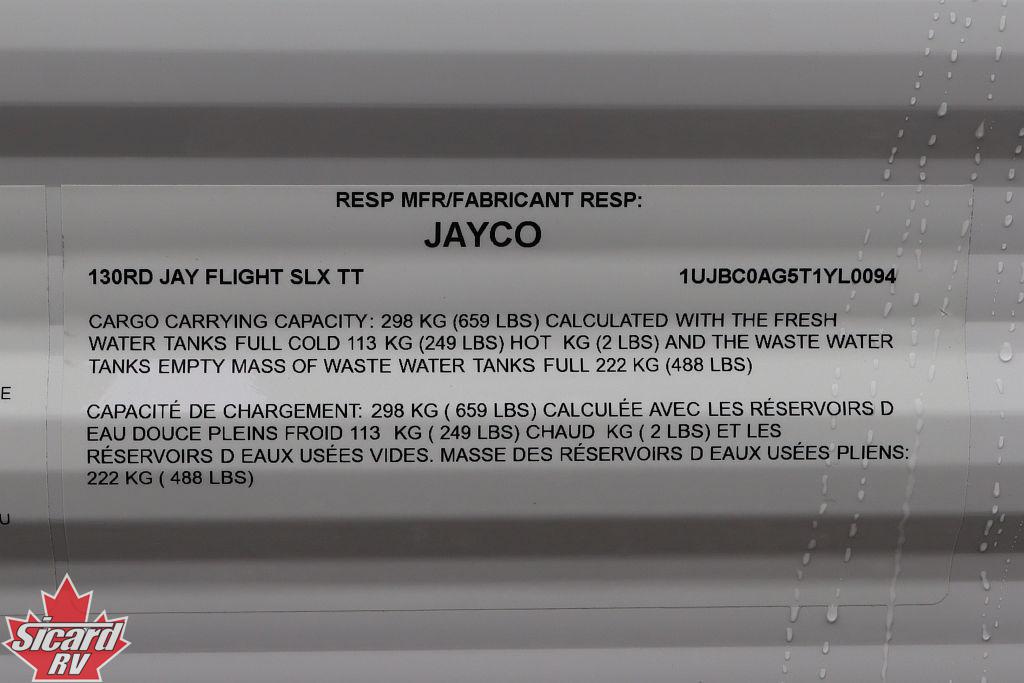 2026 JAYCO JAY FLIGHT SLX 130RD