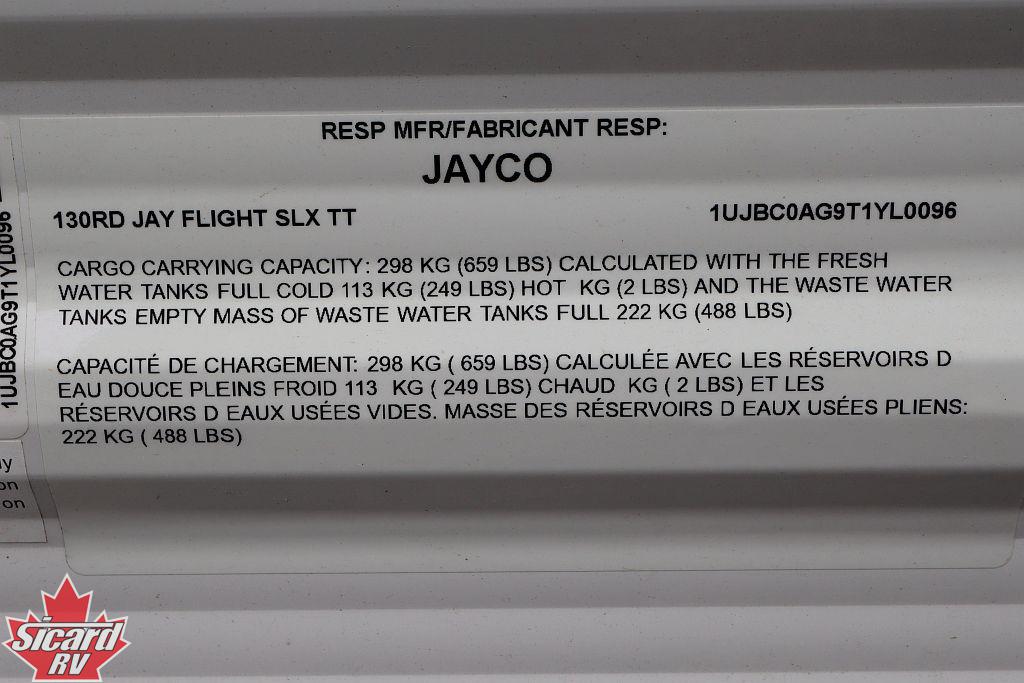 2026 JAYCO JAY FLIGHT SLX 130RD