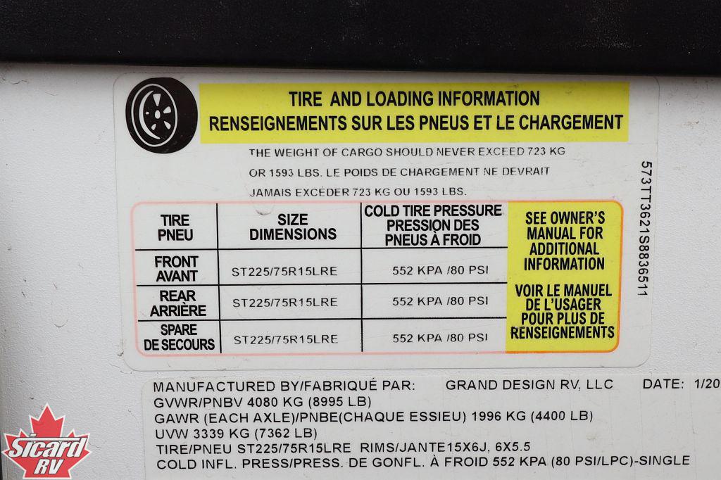 2025 GRAND DESIGN TRANSCEND 295QBT