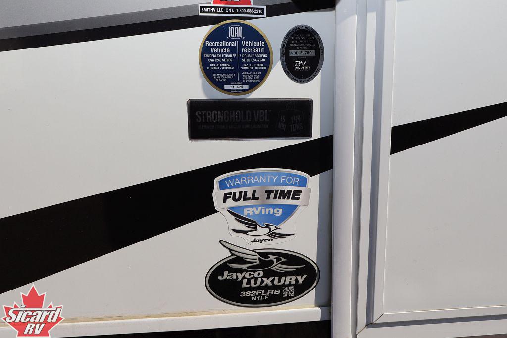 2022 JAYCO NORTH POINT 382FLRB