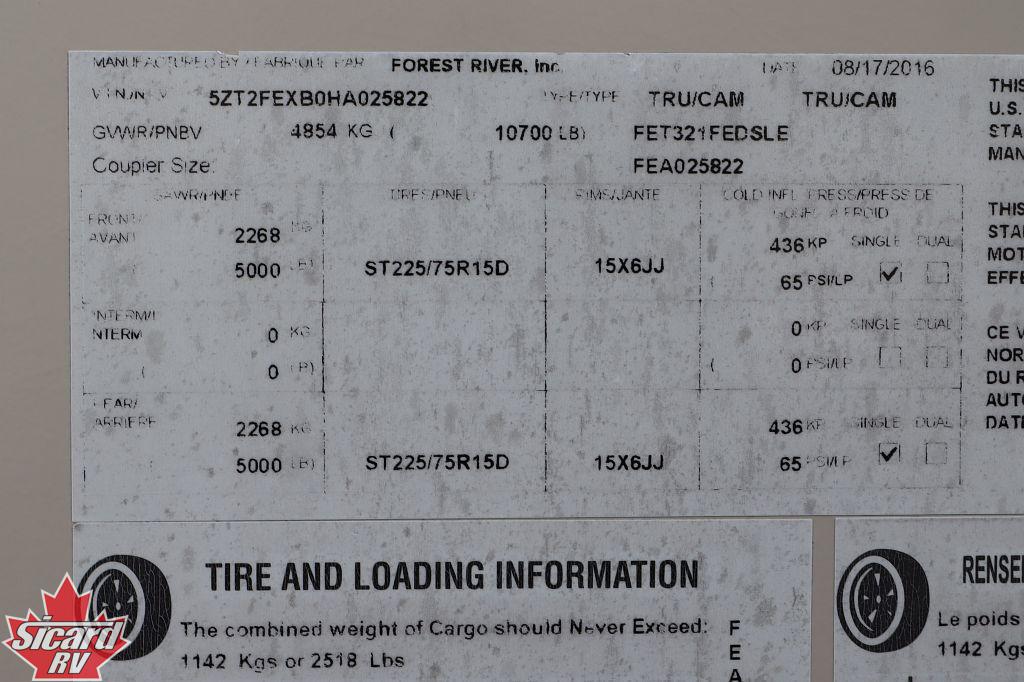 2017 COACHMEN FREEDOM EXPRESS 321FEDS