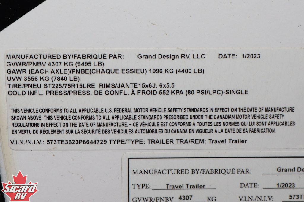 2023 GRAND DESIGN IMAGINE 3100RD