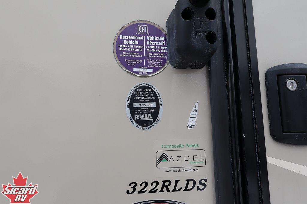 2015 COACHMEN FREEDOM EXPRESS 322RLDS