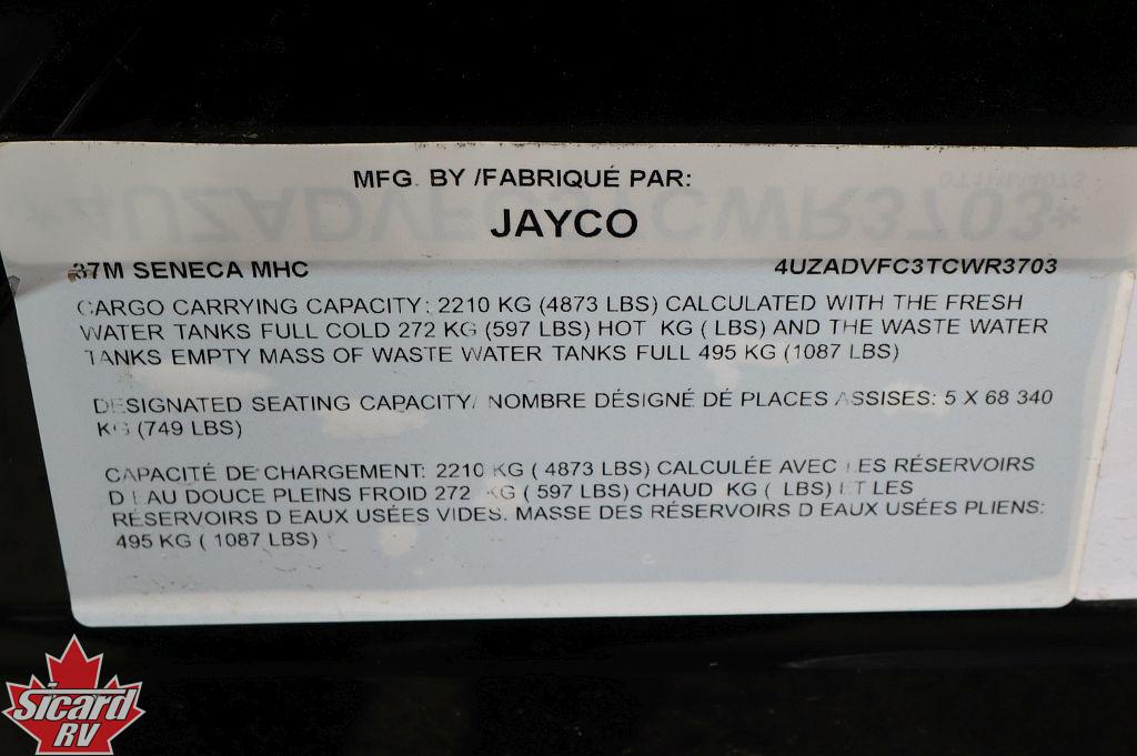 2026 JAYCO SENECA 37M