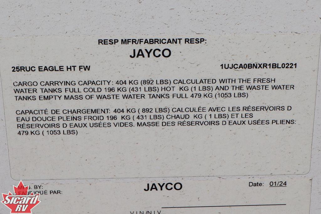 2024 JAYCO EAGLE HT 25RUC