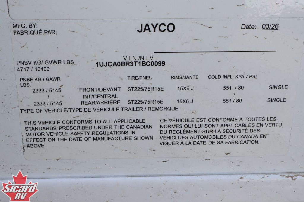 2026 JAYCO EAGLE HT 27MLC