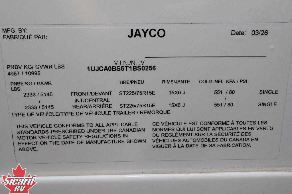 2026 JAYCO EAGLE HT 29DDB