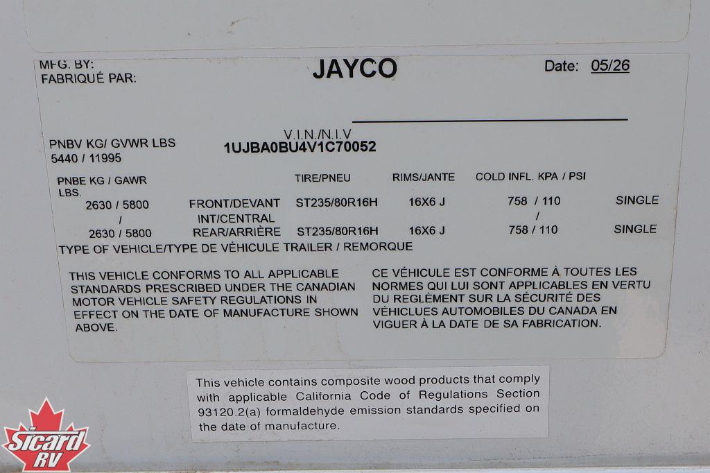 2027 JAYCO EAGLE 312BHOK